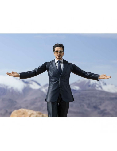 MARVEL Tony Stark Iron Man Robert Downey Jr. S.H. Figuarts Bandai Tamashii