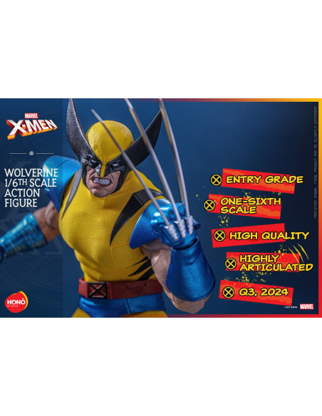 Marvel Comics Classic X-Men Wolverine Figure Hot Toys Sideshow Hono Studio HS01