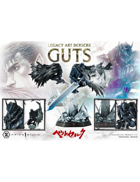 BERSERK LEGACY ART - KENTARO MIURA - GUTS Statue Prime 1 Studio Sideshow LABR-01