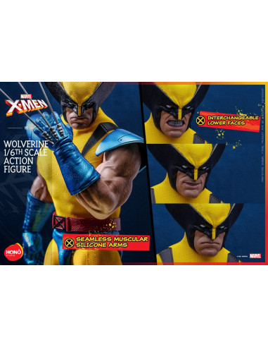 Marvel Comics Classic X-Men Wolverine Figure Hot Toys Sideshow Hono Studio HS01