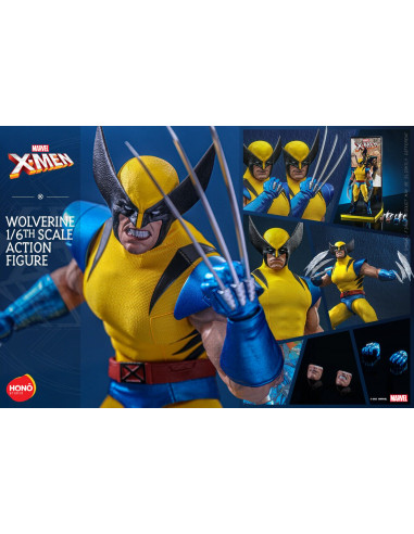 Marvel Comics Classic X-Men Wolverine Figure Hot Toys Sideshow Hono Studio HS01