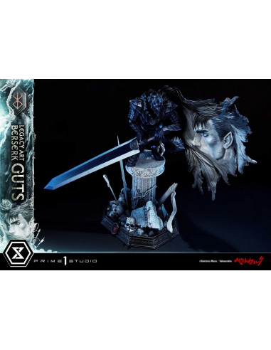 BERSERK LEGACY ART - KENTARO MIURA - GUTS Statue Prime 1 Studio Sideshow LABR-01
