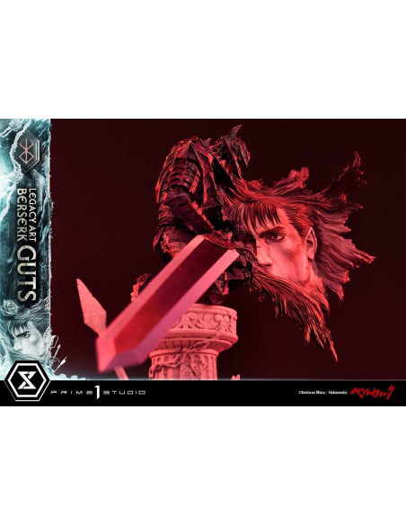 BERSERK LEGACY ART - KENTARO MIURA - GUTS Statue Prime 1 Studio Sideshow LABR-01