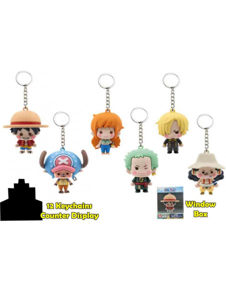 ONE PIECE - KEYCHAIN DISLAY (12)