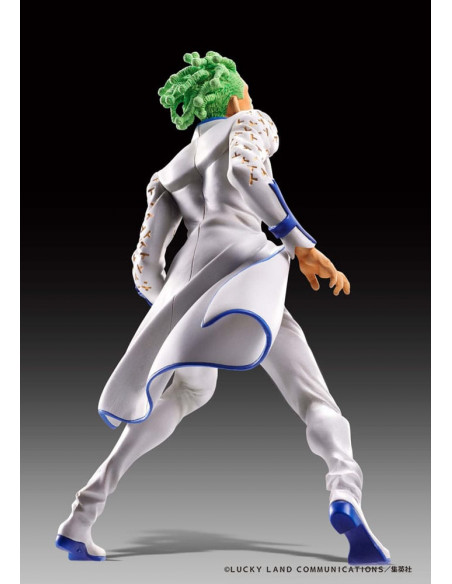 JoJo's Bizarre Adventure Part 5 Golden Wind Statue Legend PVC Statue Cioccolata 17 cm