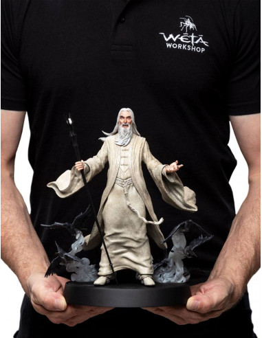 The Lord of the Rings Figures of Fandom PVC Statue Saruman the White 26 cm