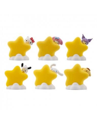 Sanrio Bedside Light Star Light Series Mini Figures Hello Kitty and Friends 8 cm Display (12)