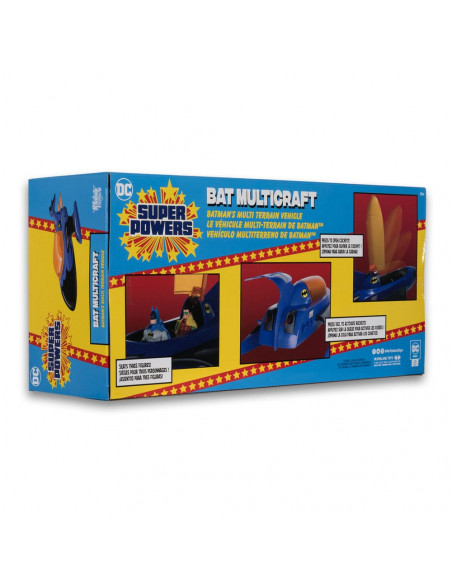 DC Direct Super Powers Vehicles The Bat Multicraft 10 cm