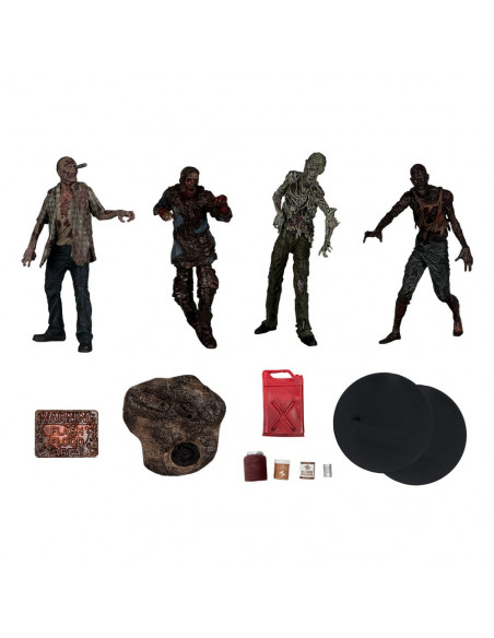 The Walking Dead Action Figures 4-Pack Walkers 13 cm