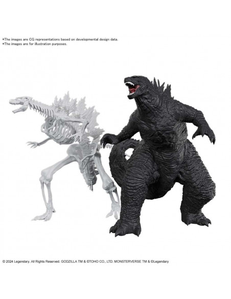 Godzilla X Kong The New Empire Monsterarts Figure MODEL KIT Montare Bandai Namco