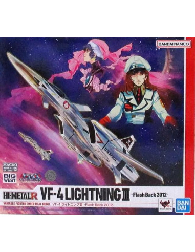 MACROSS Hi-Metal R VF-4 Lightning III Flash Back Super Dimension Bandai Tamashii