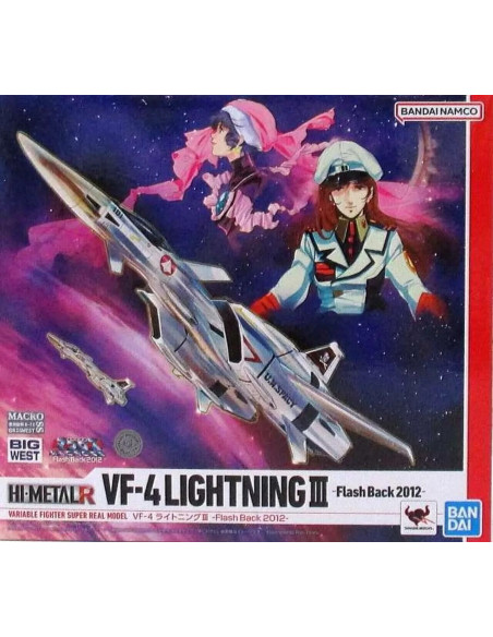 MACROSS Hi-Metal R VF-4 Lightning III Flash Back Super Dimension Bandai Tamashii