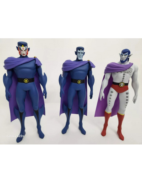 Goldrake Grendizer GENERAL GANDAL + LADY + COMMANDER GAUSS HL Pro Set 3 Figure