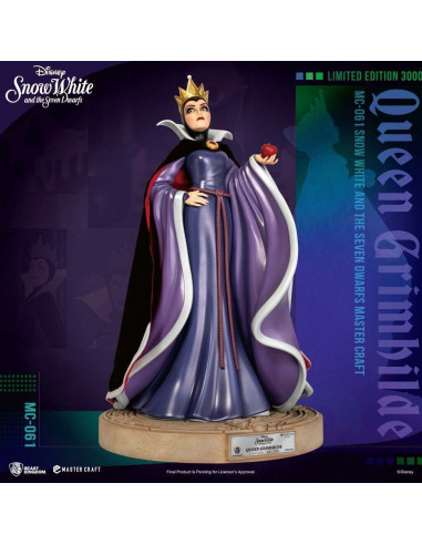 DISNEY 100th BiancaNeve Snow White STREGA Queen Grimhilde Statue Beast Kingdom