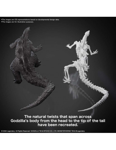 Godzilla X Kong The New Empire Monsterarts Figure MODEL KIT Montare Bandai Namco