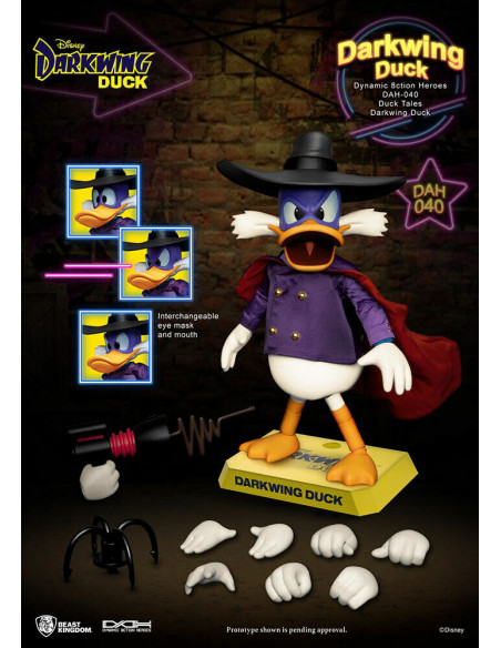 Darkwing Duck Figure Dynamic Action DAH-040 Beast Kingdom Sideshow Disney Super
