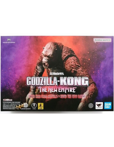 Godzilla Vs Kong New Empire SKAR KING Action Figure Bandai Tamashii MonsterArts