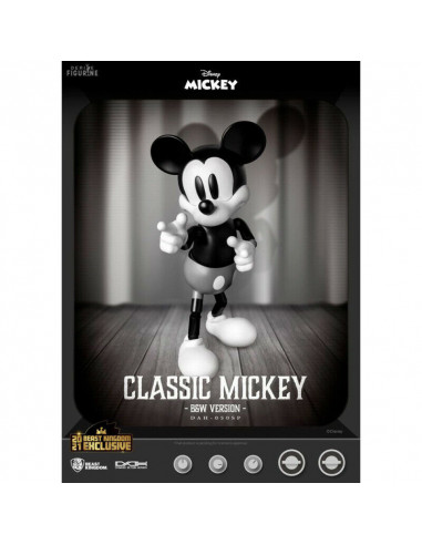 Disney MICKEY MOUSE Classic Black & White TOPOLINO EXCLUSIVE Figure DAH-050SP