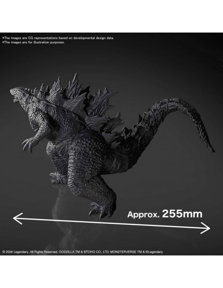 Godzilla X Kong The New Empire Monsterarts Figure MODEL KIT Montare Bandai Namco
