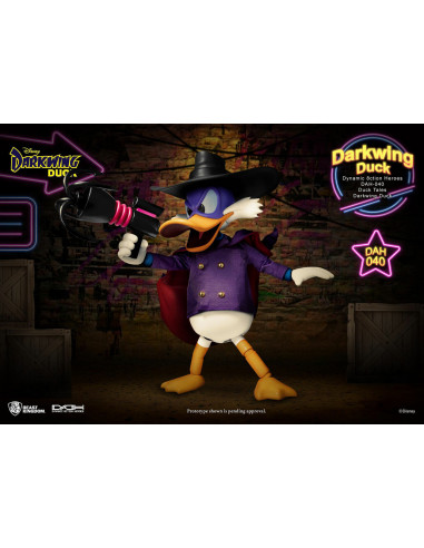 Darkwing Duck Figure Dynamic Action DAH-040 Beast Kingdom Sideshow Disney Super