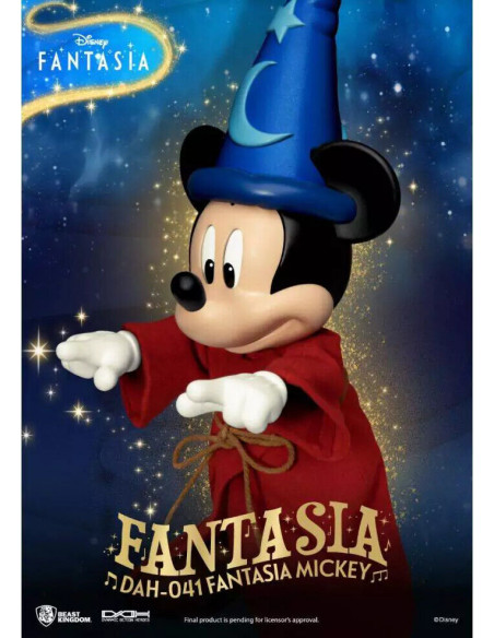 Disney FANTASIA MICKEY MOUSE Topolino Sorcerer Apprentice Action Figure DAH-041