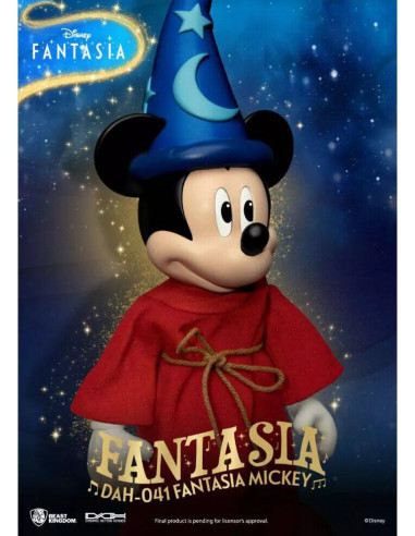Disney FANTASIA MICKEY MOUSE Topolino Sorcerer Apprentice Action Figure DAH-041