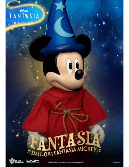 Disney FANTASIA MICKEY MOUSE Topolino Sorcerer Apprentice Action Figure DAH-041