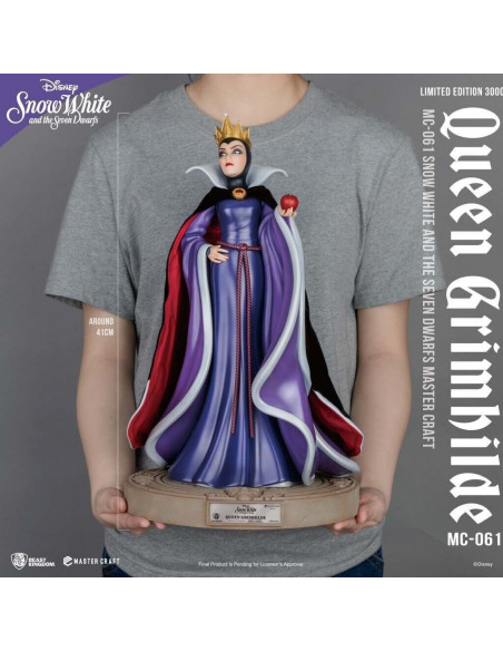 DISNEY 100th BiancaNeve Snow White STREGA Queen Grimhilde Statue Beast Kingdom