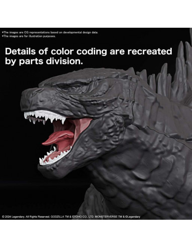 Godzilla X Kong The New Empire Monsterarts Figure MODEL KIT Montare Bandai Namco