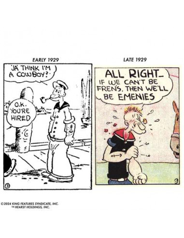 POPEYE WAVE 3 - 1ST APP WHITE SHIRT AF