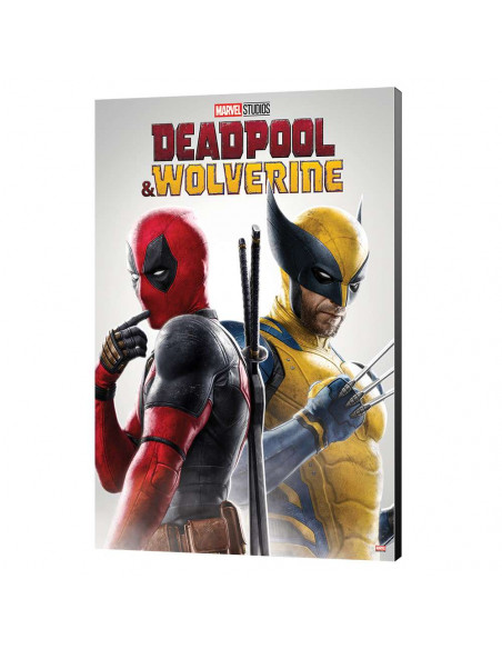 MARVEL DEADPOOL & WOLVERINE BF WOOD PANE