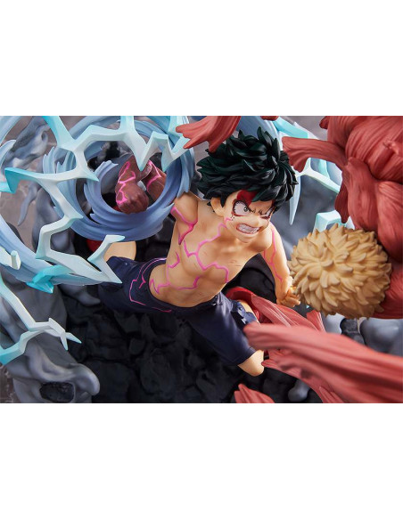 MY HERO ACADEMIA MIDORIYA VS MUSCULAR ST