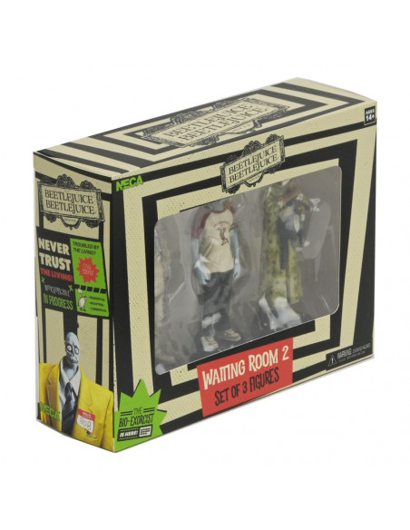 Beetlejuice Beetlejuice Figure 3-Pack Waiting Room 2 10 cm
