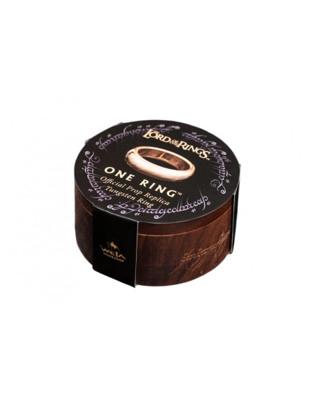 Lord of the Rings Tungsten Ring The One Ring (gold plated) Size 11