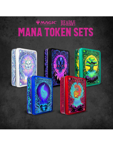 Magic the Gathering Dice and Token Pack Blue Mana