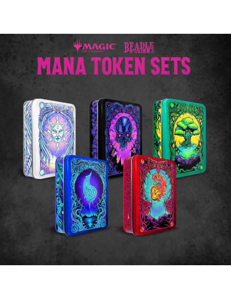 Magic the Gathering Dice and Token Pack Blue Mana