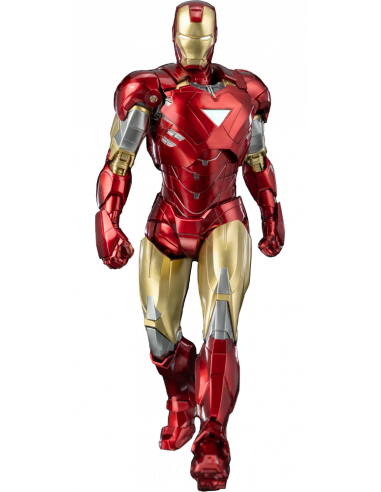 MARVEL Infinity Saga Iron Man Mark VI DLX Action Figure 1/12 ThreeZero Sideshow