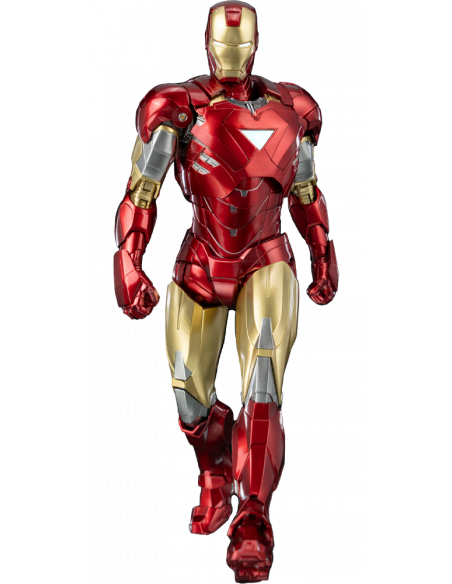 MARVEL Infinity Saga Iron Man Mark VI DLX Action Figure 1/12 ThreeZero Sideshow