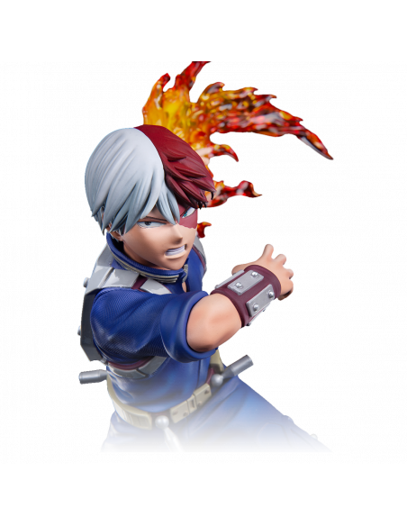My Hero Academia Shoto Todoroki Tsume Ikigai Statue in Brown Box Available Now