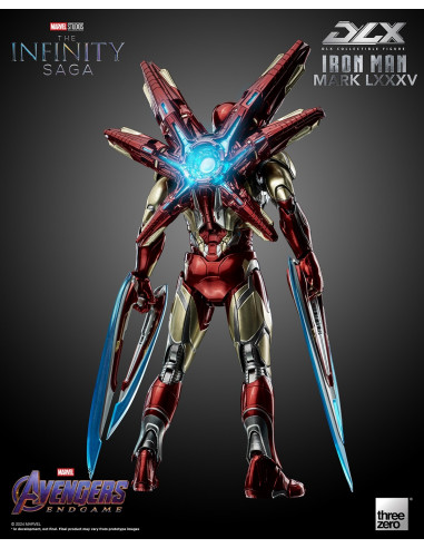 MARVEL Infinity Saga Iron Man Mark 85 1/12 DLX Action Figure ThreeZero Sideshow