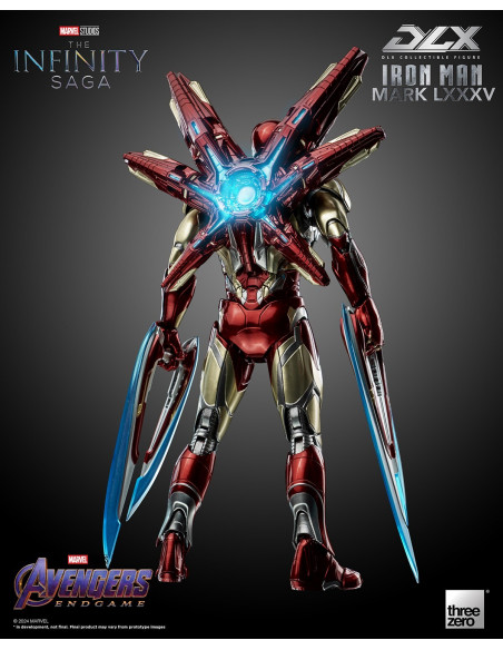 MARVEL Infinity Saga Iron Man Mark 85 1/12 DLX Action Figure ThreeZero Sideshow