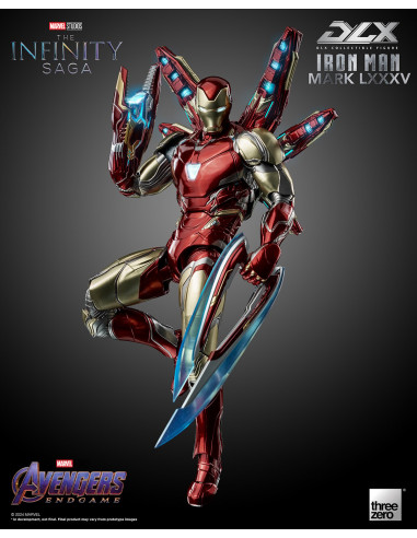 MARVEL Infinity Saga Iron Man Mark 85 1/12 DLX Action Figure ThreeZero Sideshow