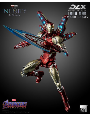 MARVEL Infinity Saga Iron Man Mark 85 1/12 DLX Action Figure ThreeZero Sideshow