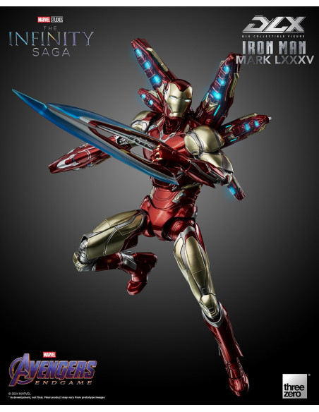MARVEL Infinity Saga Iron Man Mark 85 1/12 DLX Action Figure ThreeZero Sideshow