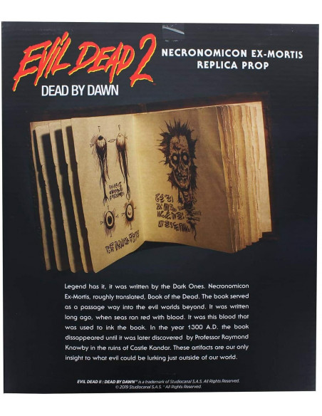Ash Evil Dead BOOK OF THE DEAD 1:1 Necronomicon Trick or Treat Studios Sideshow