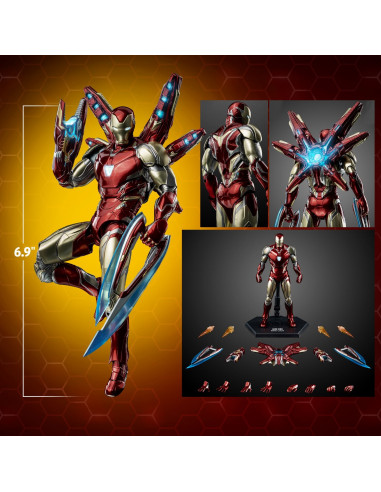 MARVEL Infinity Saga Iron Man Mark 85 1/12 DLX Action Figure ThreeZero Sideshow