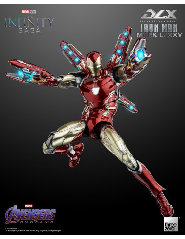 MARVEL Infinity Saga Iron Man Mark 85 1/12 DLX Action Figure ThreeZero Sideshow