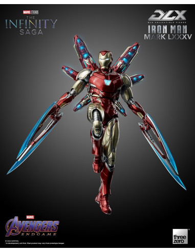 MARVEL Infinity Saga Iron Man Mark 85 1/12 DLX Action Figure ThreeZero Sideshow