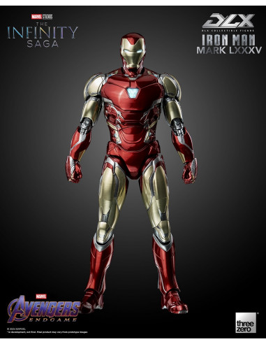 MARVEL Infinity Saga Iron Man Mark 85 1/12 DLX Action Figure ThreeZero Sideshow