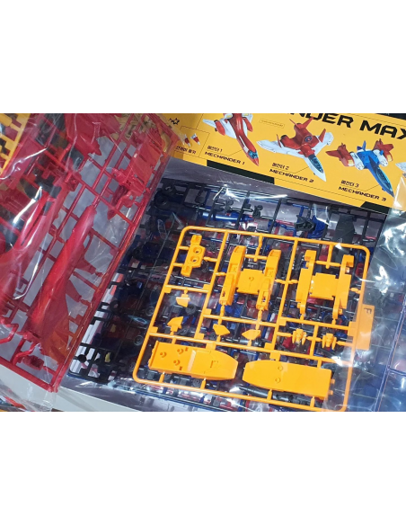 Academy Combined Sentai Mechander Robo Max & TriMax 6 in 1 Plastic Model kit